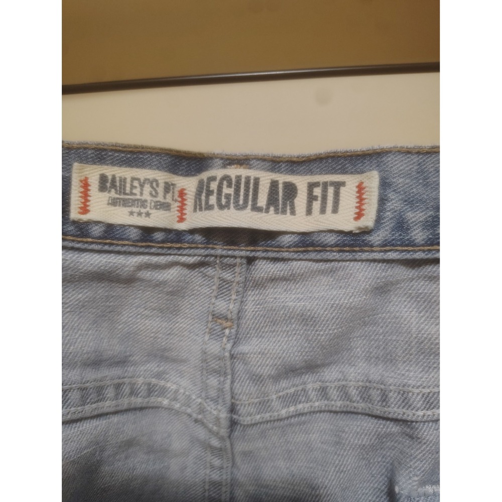 Baileys Pt Regular Fit Jeans Mens 40x30 Light Wash Blue Authentic Denim BP101L7